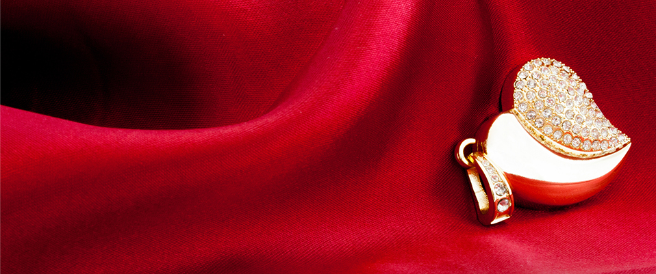 pendrive w kształcie serca